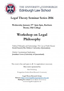 Poster Legal Philosophy Workshop (image)